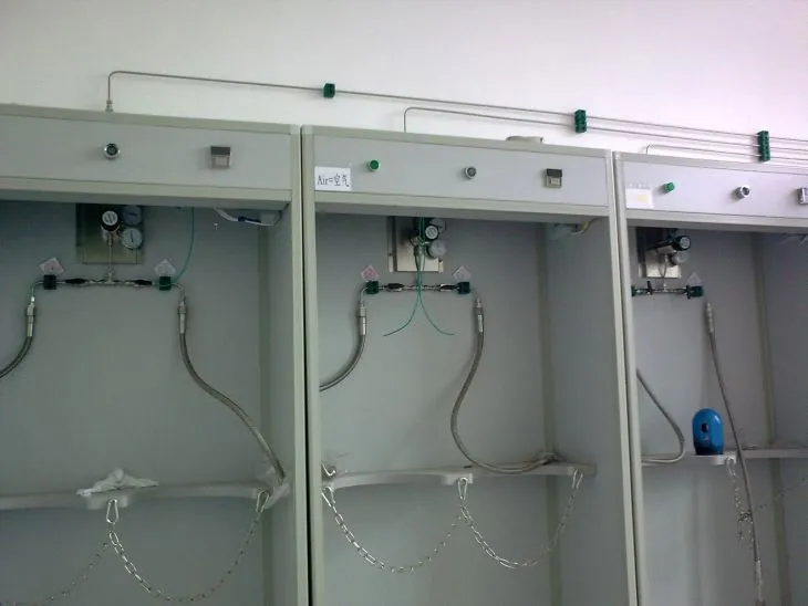 Lab Bentral gassforsyning for laboratorierom